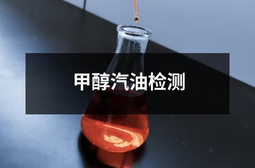 甲醇汽油檢測(cè)