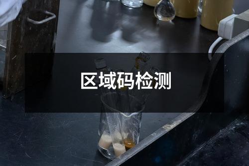 區(qū)域碼檢測(cè)