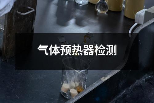 氣體預(yù)熱器檢測