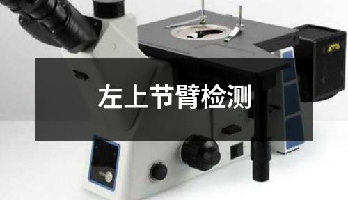 左上節(jié)臂檢測