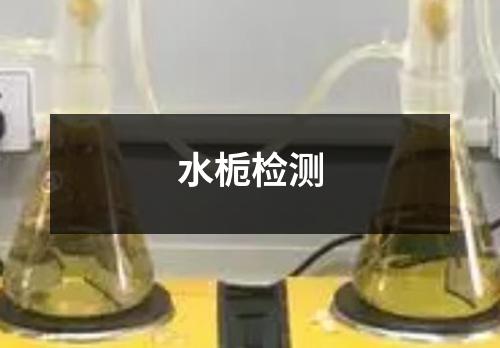 水梔檢測(cè)