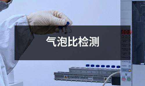 氣泡比檢測(cè)