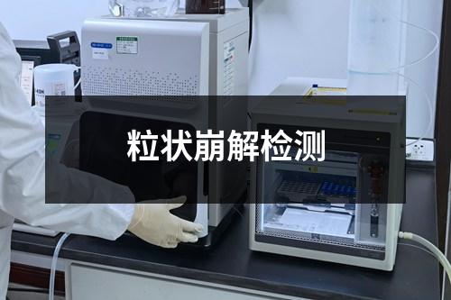 粒狀崩解檢測(cè)