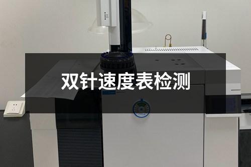 雙針?biāo)俣缺頇z測