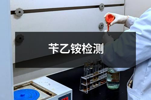 芐乙銨檢測