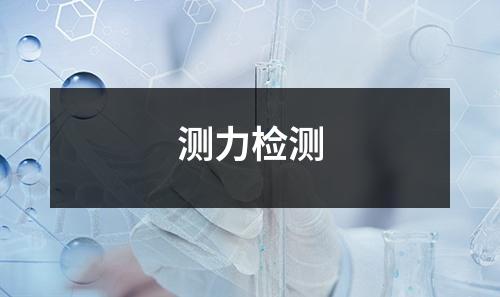 測(cè)力檢測(cè)