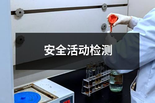 安全活動(dòng)檢測(cè)