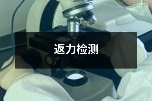 返力檢測