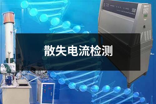 散失電流檢測(cè)