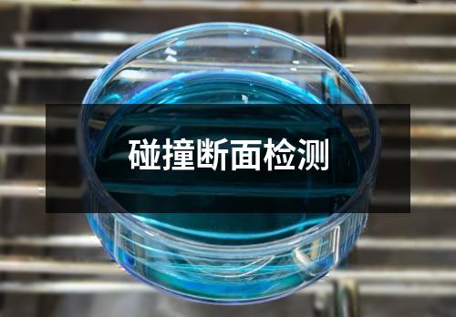 碰撞斷面檢測