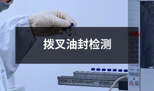 撥叉油封檢測