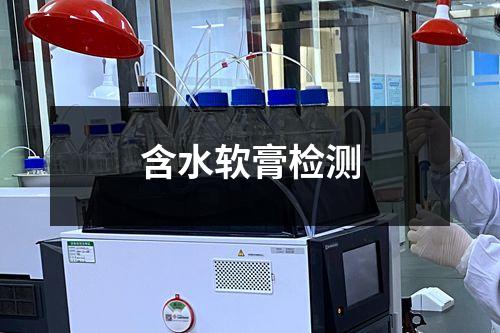 含水軟膏檢測