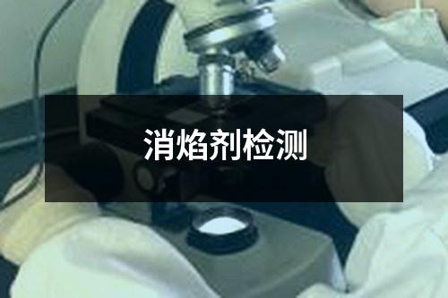 消焰劑檢測