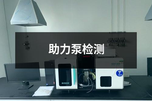 助力泵檢測