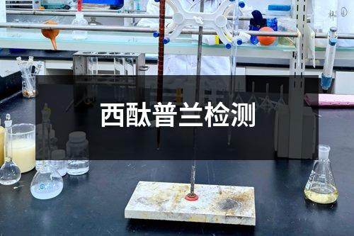 西酞普蘭檢測