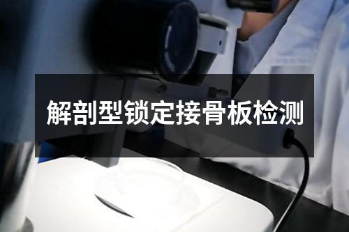 解剖型鎖定接骨板檢測(cè)