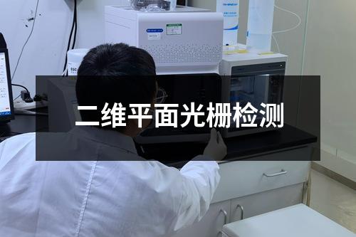 二維平面光柵檢測