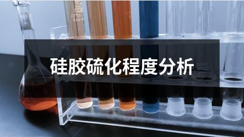 硅膠硫化程度分析