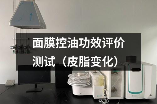 面膜控油功效評(píng)價(jià)測(cè)試（皮脂變化）