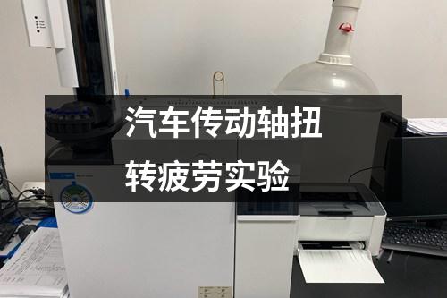 汽車傳動軸扭轉(zhuǎn)疲勞實(shí)驗(yàn)